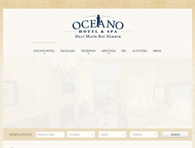 Tablet Screenshot of oceanohalfmoonbay.com